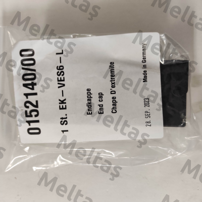 P/n: 0152140/00, Type: EK-VES6-L Vahle