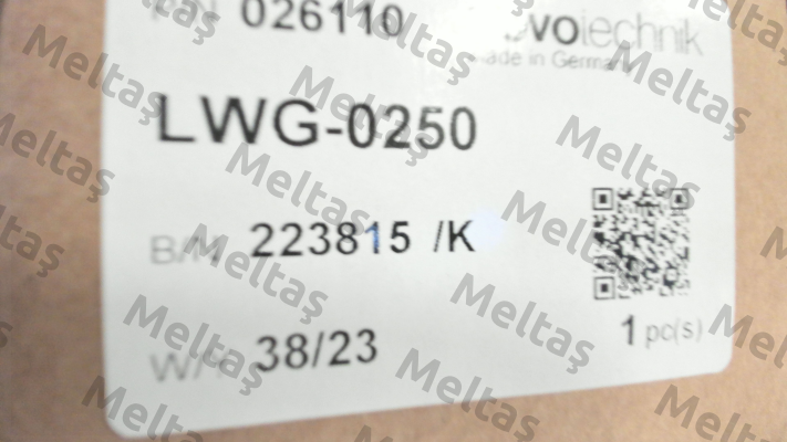 P/N: 400026110, Type: LWG-0250 Novotechnik