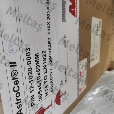 555000243 - A99C9S2R3 610x305x69mm AAF