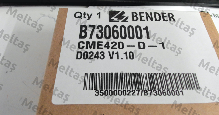 p/n: B73060001, Type: CME420-D-1 Bender