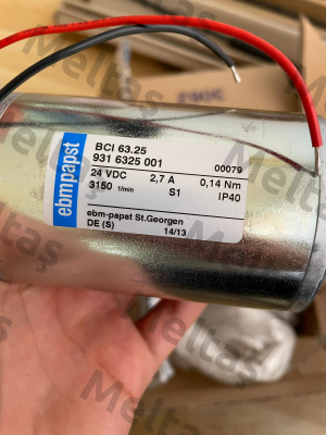 BCI-63.25 (931 6325 001) EBM Papst