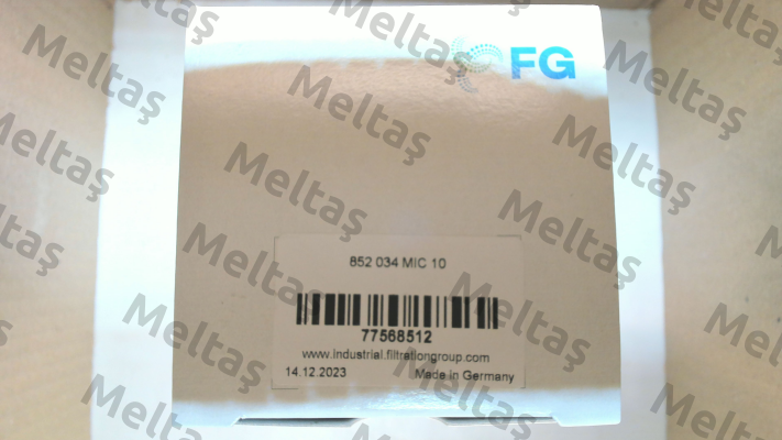 852 034 MIC10 NBR / PN: 77568512 / F-21810186 MAHLE