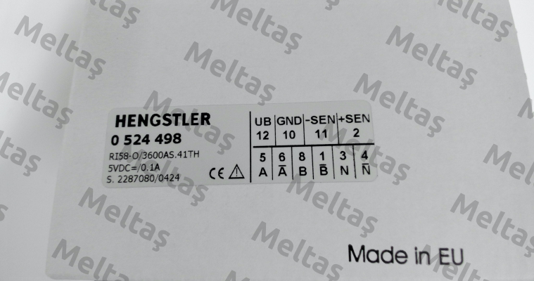 p/n: 0524498, Type: RI58-O/ 3600AS.41TH Hengstler