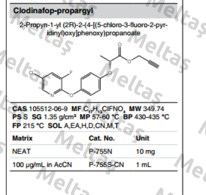 P-755N (chemical) 10 mg  AccuStandard