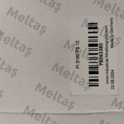 P/N: 79393380, Type: PI3160PS10 MAHLE