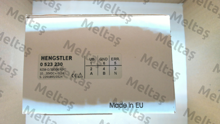 p/n: 0523230, Type: RI58-O/ 500EK.42KJ Hengstler