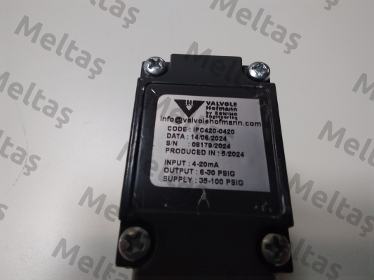 IPC420-0420 Valvole Hofmann