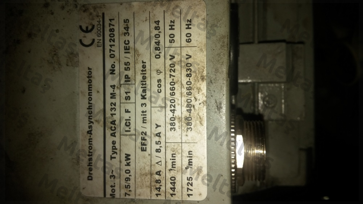 FRONT AND BACK COVER FOR TYPE:ACA 132 M-4 obsolete   AC Motoren
