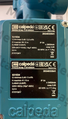 71120030000 BTM 65E Calpeda