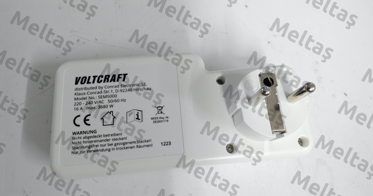 P/N: VC-12936570, Type: Energy logger SEM5000 Voltcraft