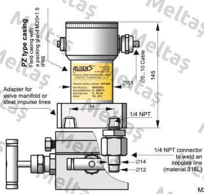 APRE-2000G/PZ/ Aplisens