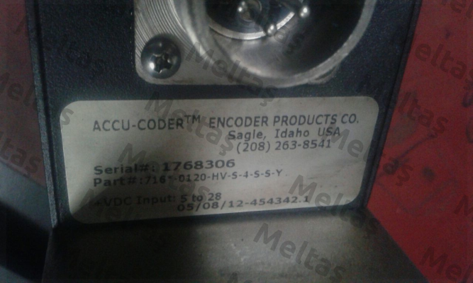 716-0120-HV-S-4-S-S-Y ACCU-CODER