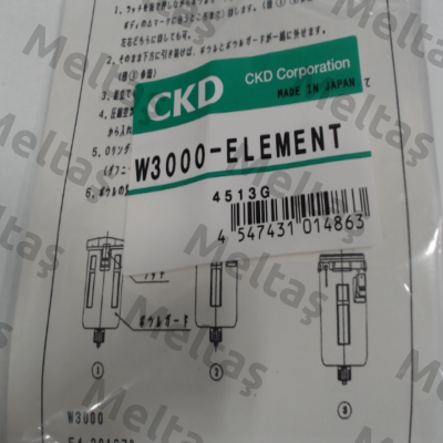 W3000-ELEMENT Ckd