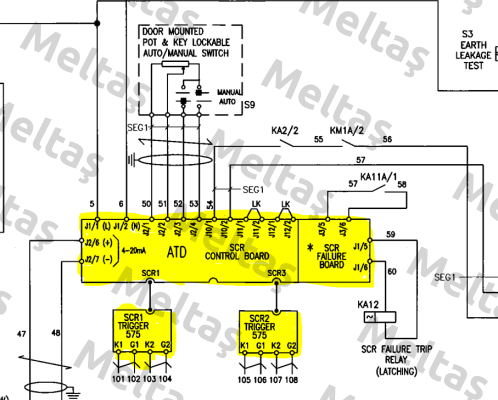 0135-28096 (DIGITAL SCR KIT (480v)) Chromalox