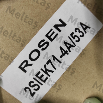PN: 100315 / Type: 2SIEK-71-4A ( B5 ) BESEL S.A.