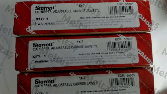 BG237 -  1X-7 Starrett