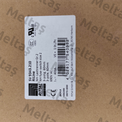 SV 9343.210 Rittal