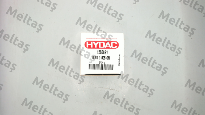 P/N: 1260891, Type: 0060 D 005 BN4HC Hydac