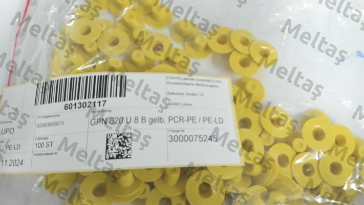 620 0008 0073 / GPN 620 U 8 B Poppelmann