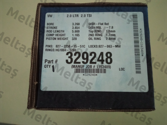 EA113 20mm 83.00 Wiseco