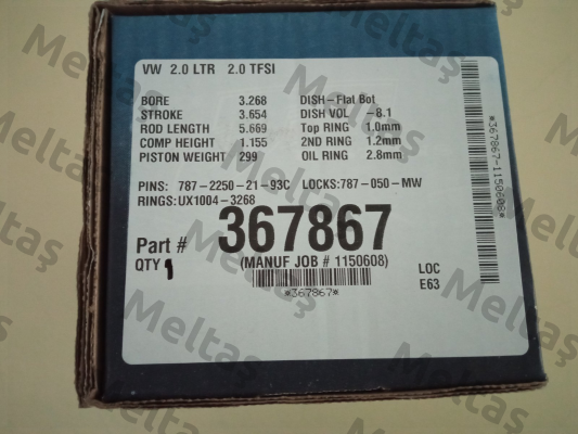EA888 21mm 83.00 Wiseco