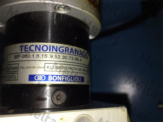 MP 060 1 6 STD 73A CD 9.52 S1 OR SB KE Bonfiglioli