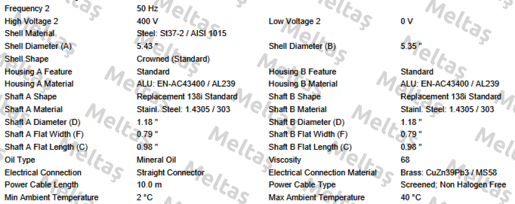 MI-DM0138 DM1383-AAA03D0G5VJK-457mm Interroll