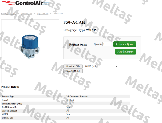 950-ACAK ControlAir