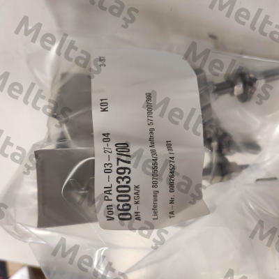 P/N: 0600397/00, Type: AH-KGA/K Vahle