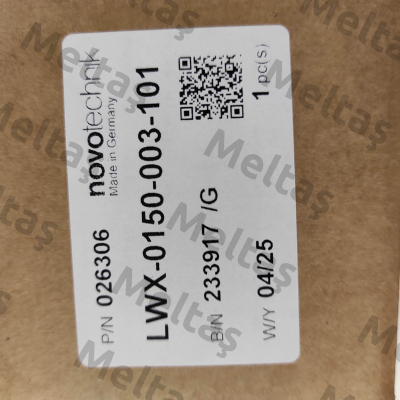 P/N: 400026306, Type: LWX-0150-003-101 Novotechnik