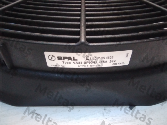 Type: VA33-BP93/LL-65A SPAL