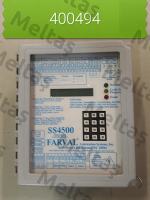 SS4500  obsolete replaced by SC400  Bijur Delimon