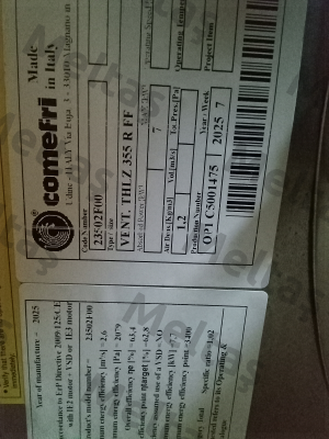 THLZ 355 R FF Comefri