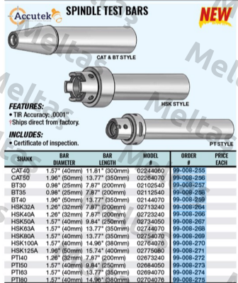 A274A4070 - HSK63A Accutek