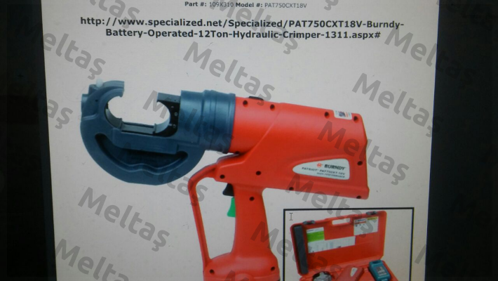PAT750CXT18VCE250V Burndy