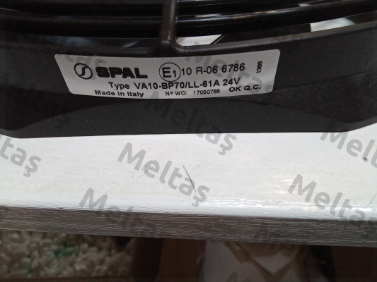 P/N: 30102542, Type: VA10-BP70/LL-61A SPAL