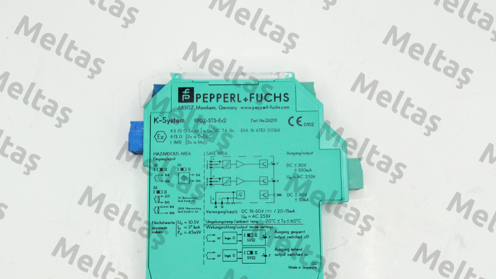 p/n: 262111, Type: KFD2-ST3-EX2 Pepperl-Fuchs