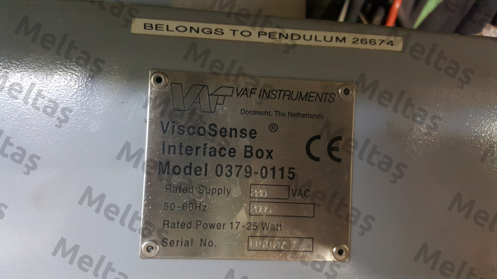 VAF 0379-0115 VAF Instruments