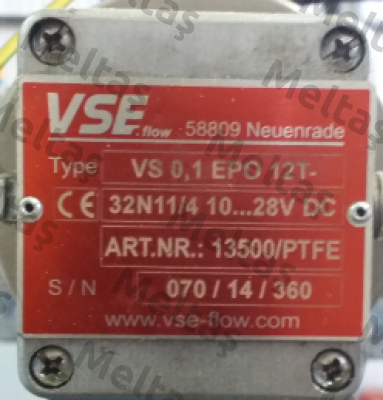 VS 0,1 EPO12V 32N11/4 - 10...28VDC Vse-Flow