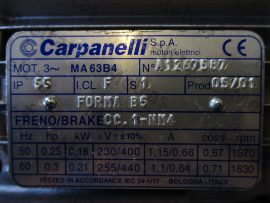 Typ 63L/4-BR (MA63b4)  Carpanelli