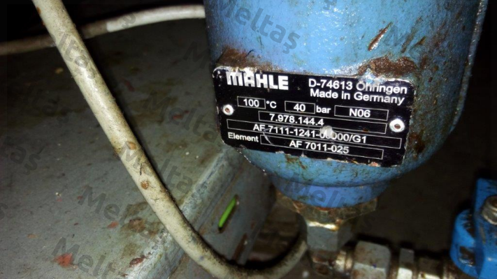 P/N: 79781444 Type: AF7111-1241-00000/G1 *E79781451    MAHLE