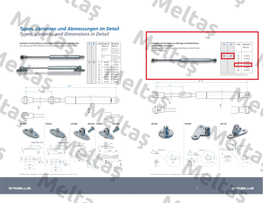 6147SD Stabilus