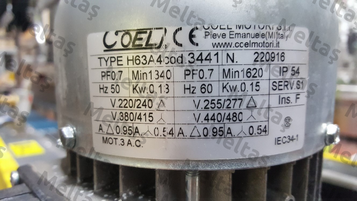Code 3441   Coel