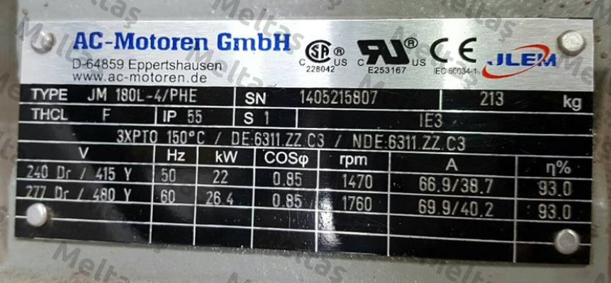 JM 180 L-4 L-4 /PHE AC Motoren