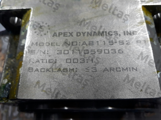10115AB115-003-S2-P1  Apex Dynamics