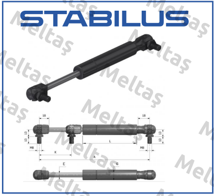094595 / 150N Stabilus