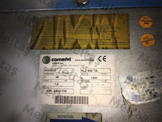HLZ 800 TA (4323)  Comefri