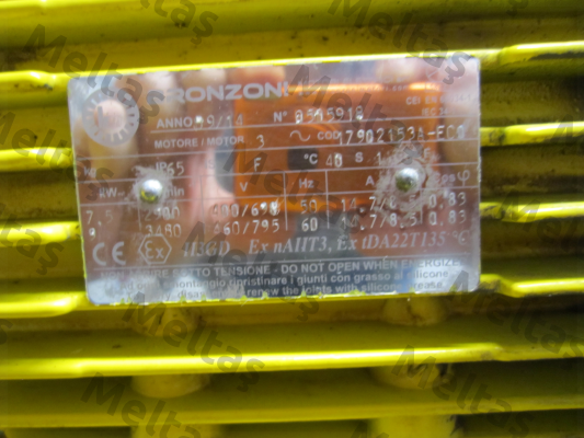 kw 7,5 V400/690         Bronzoni