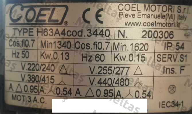 Code 3440   Coel