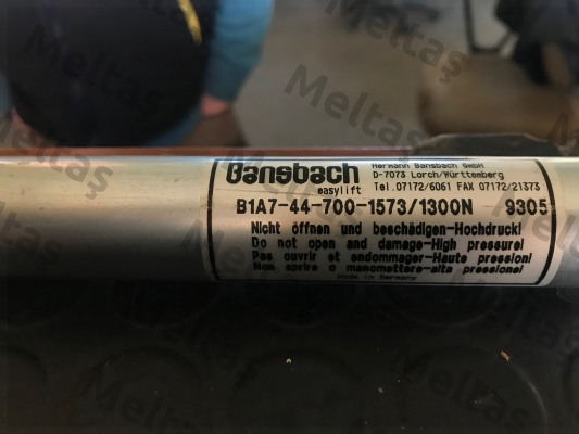 B1A7-44-700-1573-001/1300N Bansbach